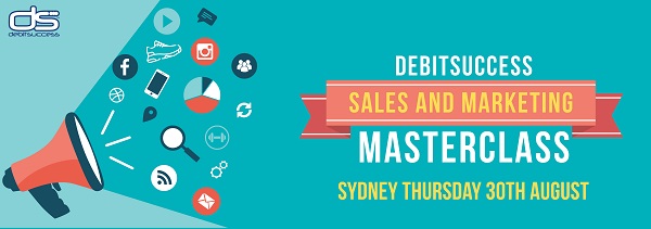 Debitsuccess to stage Sydney sales and marketing masterclass