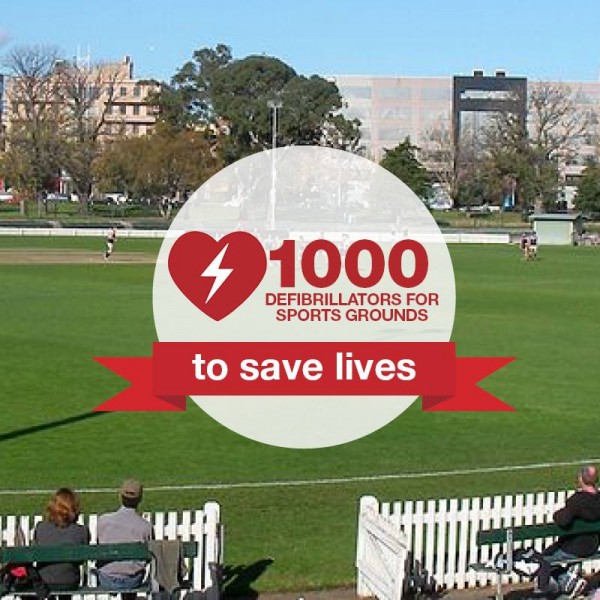Defibrillator supply program open for Victorian sporting clubs and facilities