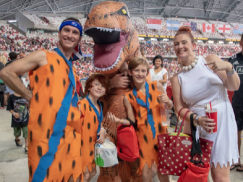 Singapore Rugby Sevens delivers successful fan experiences for families