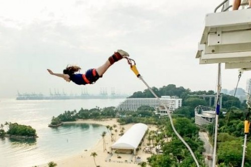 AJ Hackett bungy attraction boosts visits on Singapore’s Sentosa Island
