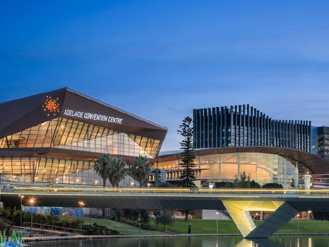 Completed Adelaide Convention Centre to stimulate South Australian economy