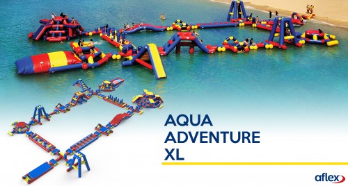 Aflex introduce new inflatable waterpark modules