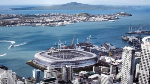 Revival of plans for new Auckland waterfront super stadium