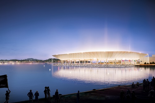 Auckland waterfront stadium makes the shortlist for World Architecture Festival Awards