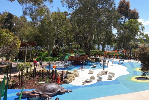New Bibra Lake playground gets instant recognition