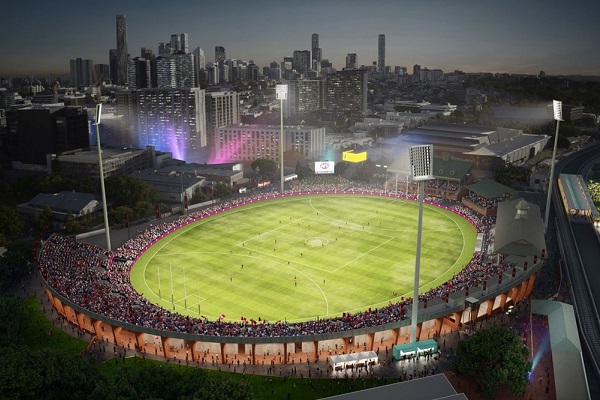 20,000 seat stadium to be built at Brisbane’s RNA Showgrounds as temporary Gabba replacement