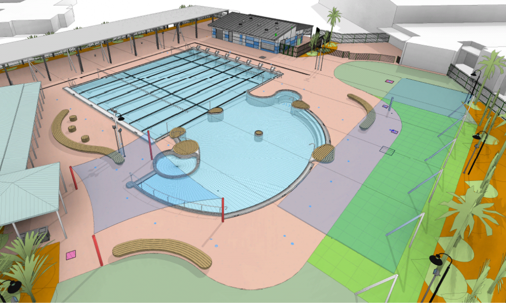Work underway on upgrade to Broome Recreation and Aquatic Centre