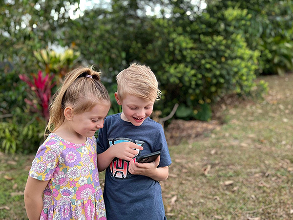 Digital experience encourages children to play outside in Cairns