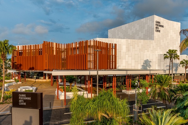 Cairns Performing Arts Centre shortlisted for international design award