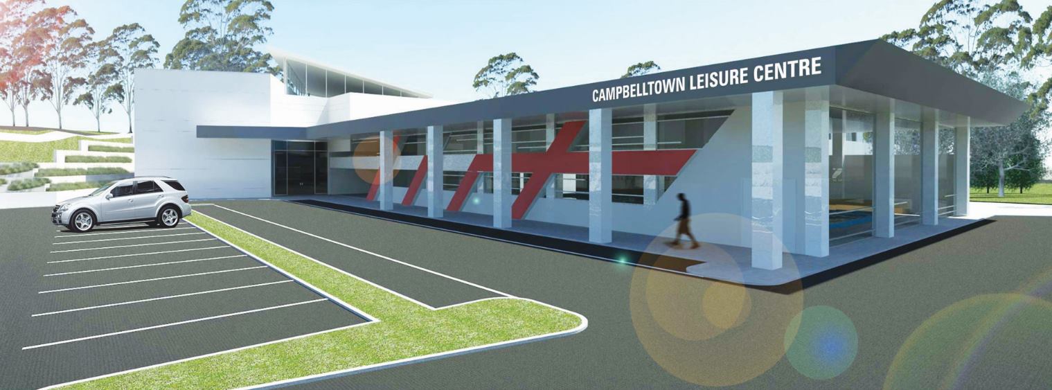 Campbelltown Leisure Centre approaches half way stage of $24.5 million redevelopment