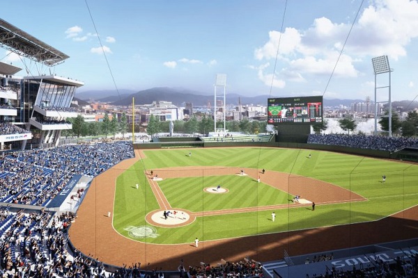 Populous designed baseball venue debuts in South Korea