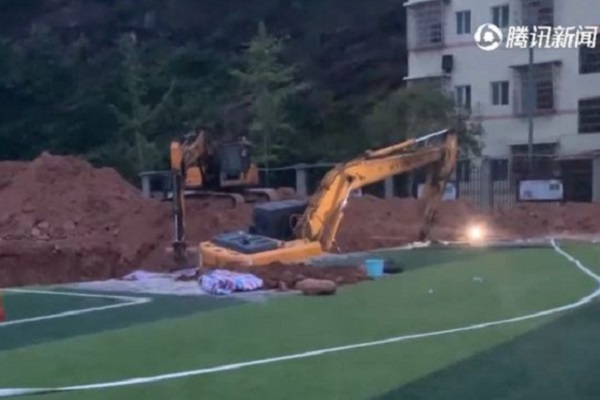 Whistleblower’s remains found buried under Chinese school sport facility