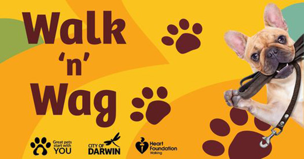 Darwin hosts series of community dog walks to promote healthy lifestyle