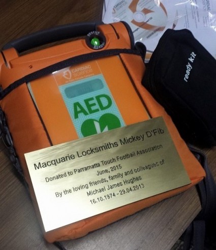 Donation sees defibrillators installed at local parks in Parramatta