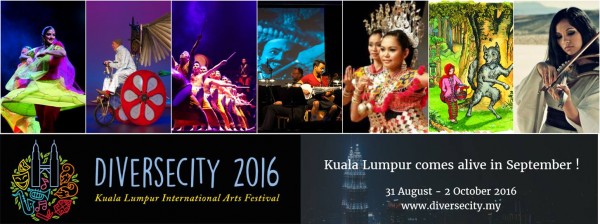 DiverseCity arts festival returns to Kuala Lumpur