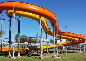 AWL supply waterslides for Dubbo Aquatic Leisure Centre upgrade
