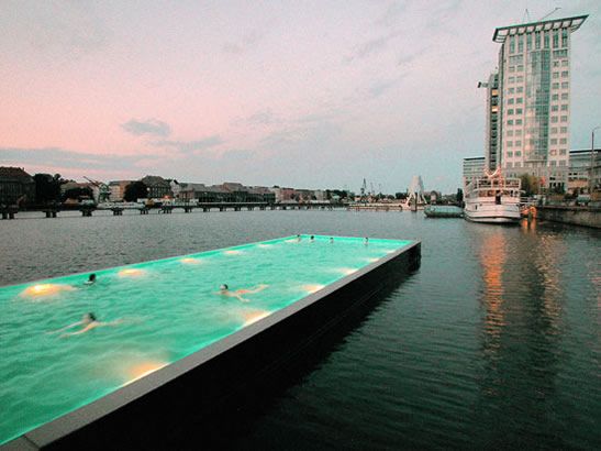 Floating pool for Adelaide’s River Torrens?