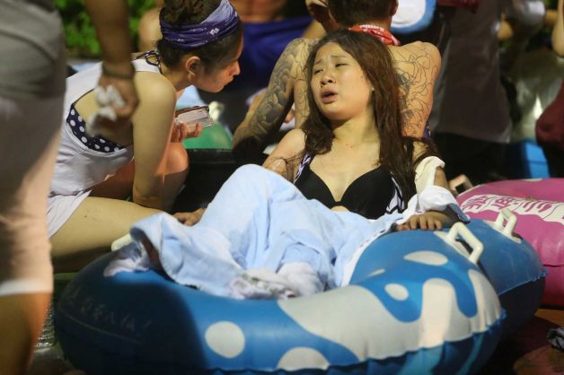 Victims of Taiwan waterpark explosion demand new investigation