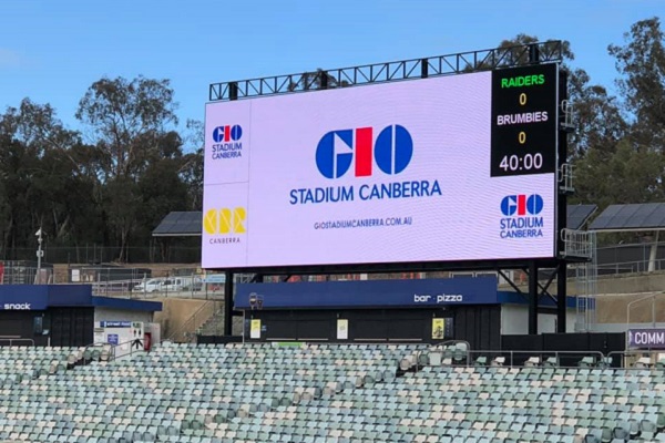 GIO Stadium unveils new video screen and female-friendly changerooms