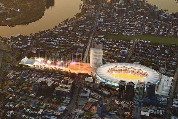 AOC’s Matt Carroll tells Federal Senate hearing that redevelopment of the Gabba for Brisbane Olympics is ‘not required’