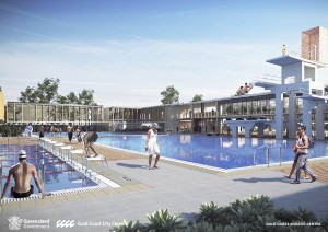 Gold Coast Aquatic centre upgrade begins