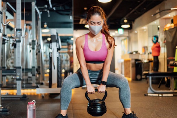 Research suggests face masks are safe to wear during intense exercise