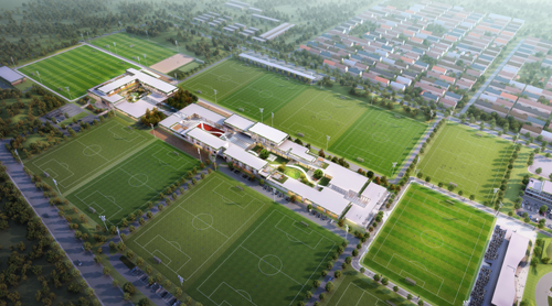 Populous designs training centre for Hebei China Fortune Football Club