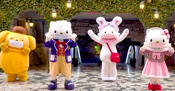 Hello Kitty Land Tokyo launches its partial reopening with entertaining and instructive video