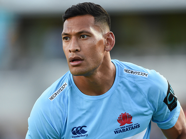 Pride in Sport welcomes NSW Rugby Union and Rugby Australia action against Israel Folau