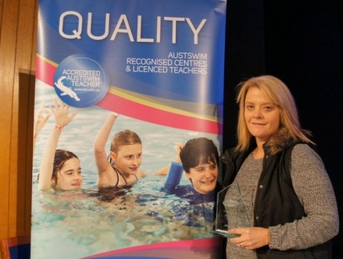 Victorian swim teacher in running for national aquatics award