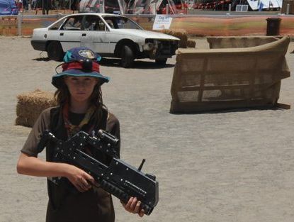 Scouts set Laser Tag world record