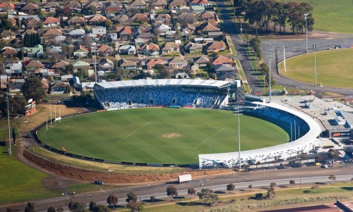 Improvement work at Ballarat’s Mars Stadium underway