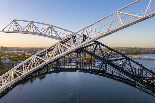 Perth’s Matagarup Bridge climb to open on Australia Day