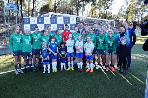 Matildas Olympic preparations link with grassroots female football boost