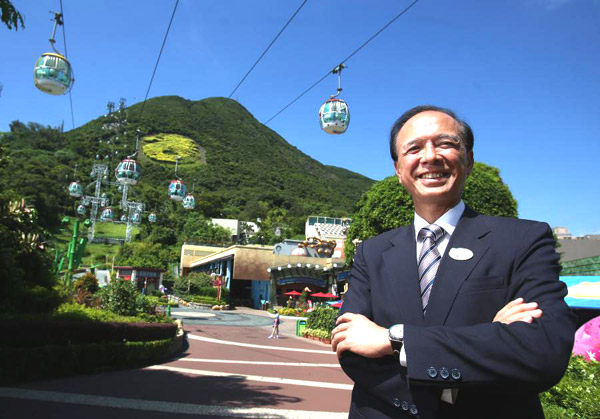 Ocean Park Chief Executive confident of attracting more visitors