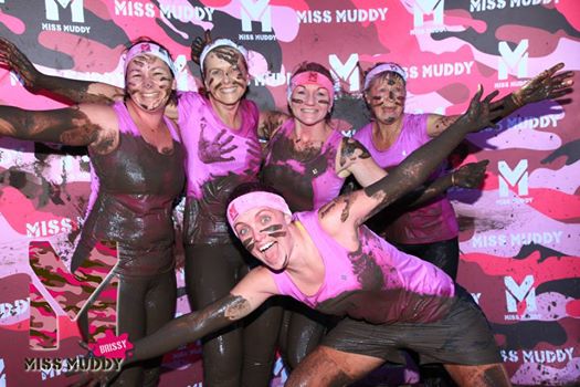 Miss Muddy plows, hurdles and runs to empower women