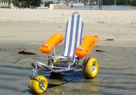 Floating wheelchair generating interest from Australian aquatic environments