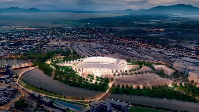 Flood aftermath to delay North Queensland Stadium completion date