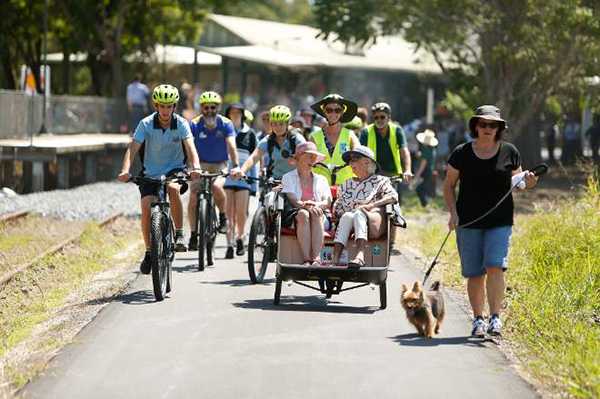 Tweed section of the northern NSW rail trail opens