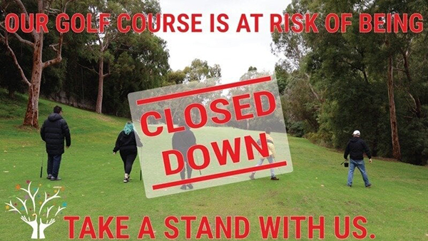 Golf industry support fight to retain threatened Oakleigh golf course