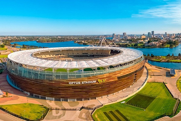 VenuesLive and Veolia collaboratie to install 460 new recycling bins at Perth’s Optus Stadium