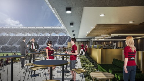 Western Sydney Stadium will allow fans to make F&B purchases without missing the game