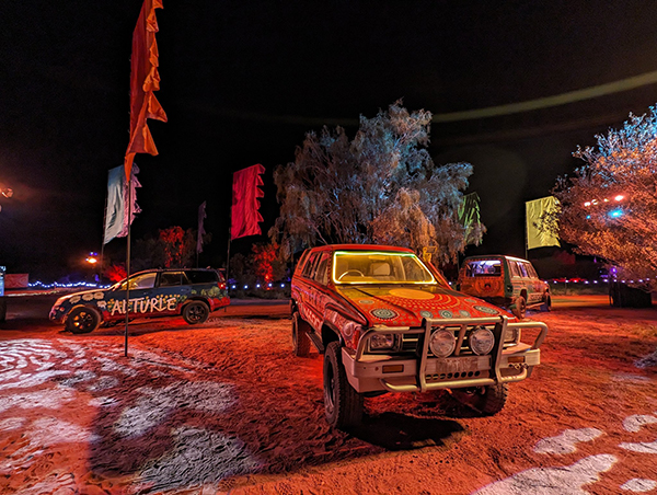 Parrtjima light festival attracts near record crowds to Alice Springs