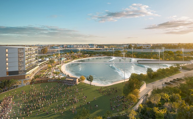 Developer Aventuur submits Development Application for the Perth Surf Park