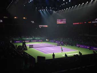 California Sports Surfaces celebrates court success at WTA Championships in Singapore