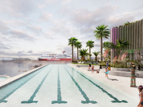 Crowdfunding campaign looks to back potential Port Melbourne beachfront pool