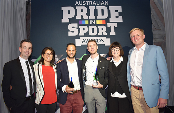 Sporting clubs and organisations recognised for LGBTQ inclusion