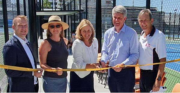 10 new courts opened at Southport’s Queens Park Tennis Centre