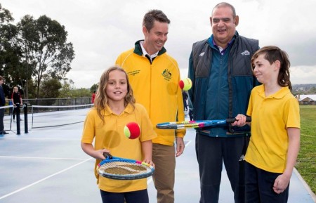 Tennis Cares Initiative delivers new Hot Shots courts in Melbourne