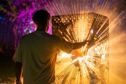Laservision transformation of Rockhamption Botanic Gardens continues to captivate